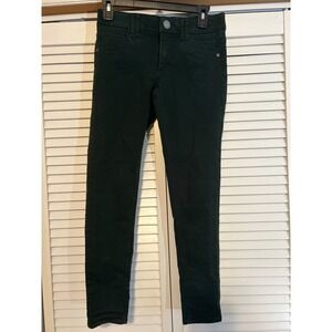 Democracy Women's Green Ab Solution Skinny Jeans Size‎ 2 Stretch Casual Denim